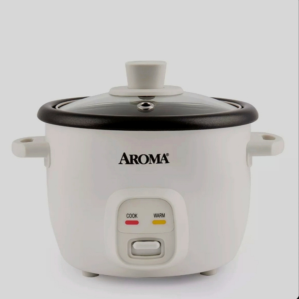 Aroma Rice & Grain Cooker 4-Cups (Cooked) / 1Qt.